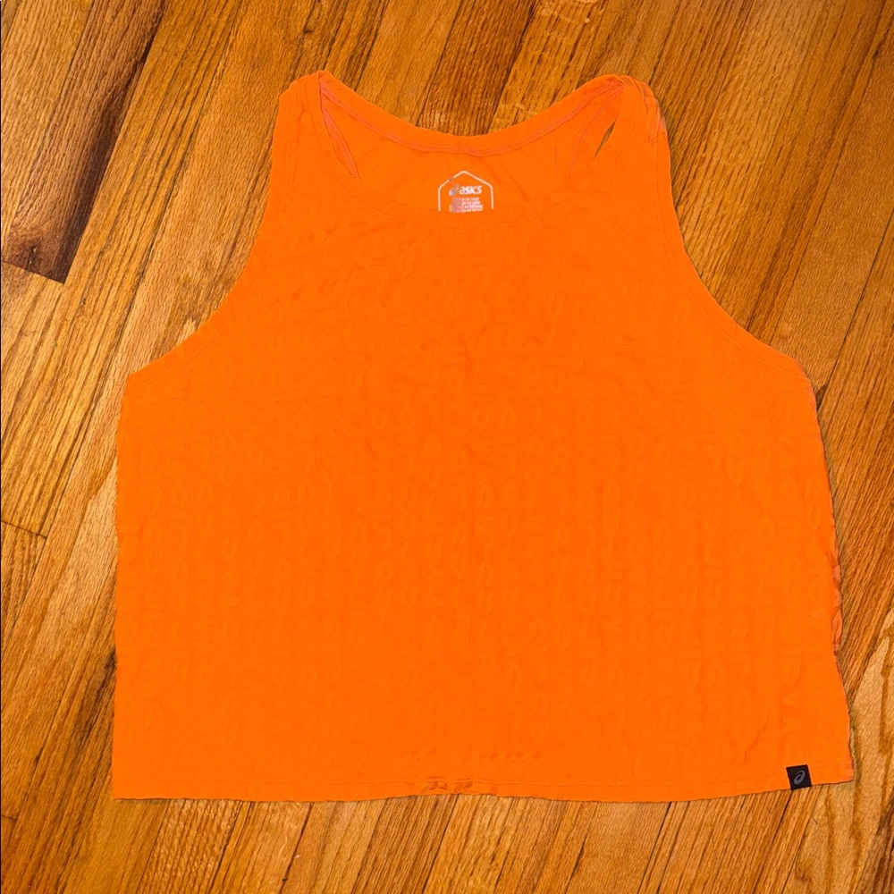 Asics Women's Vibrant Orange Tank Top XL